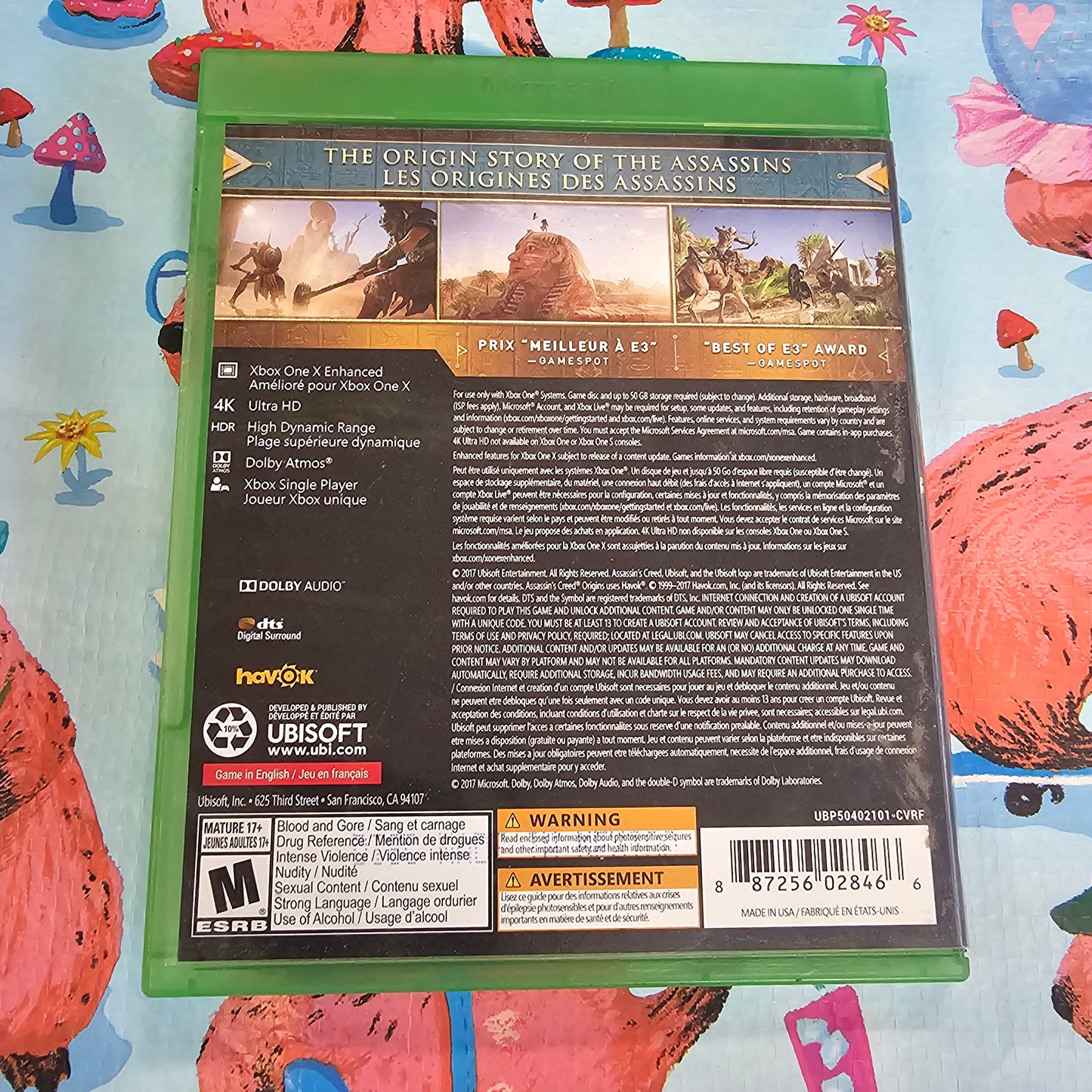 007: Assassin's Creed Origins - XBox One
