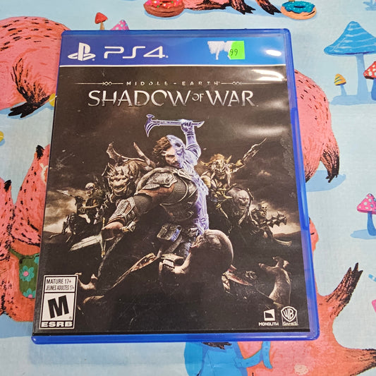 017: Middle-earth: Shadow of War - PS4