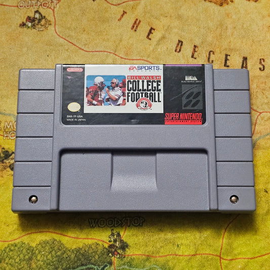 004: Bill Walsh College Football - SNES