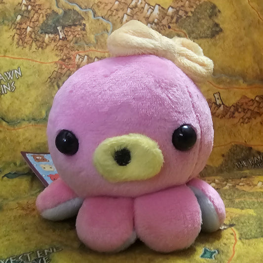 244: Pink Octmon Hair Clip