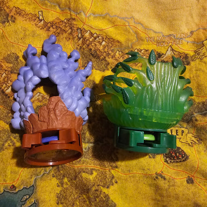 261: Pokemon Attack Figure Disc Shooting Stands