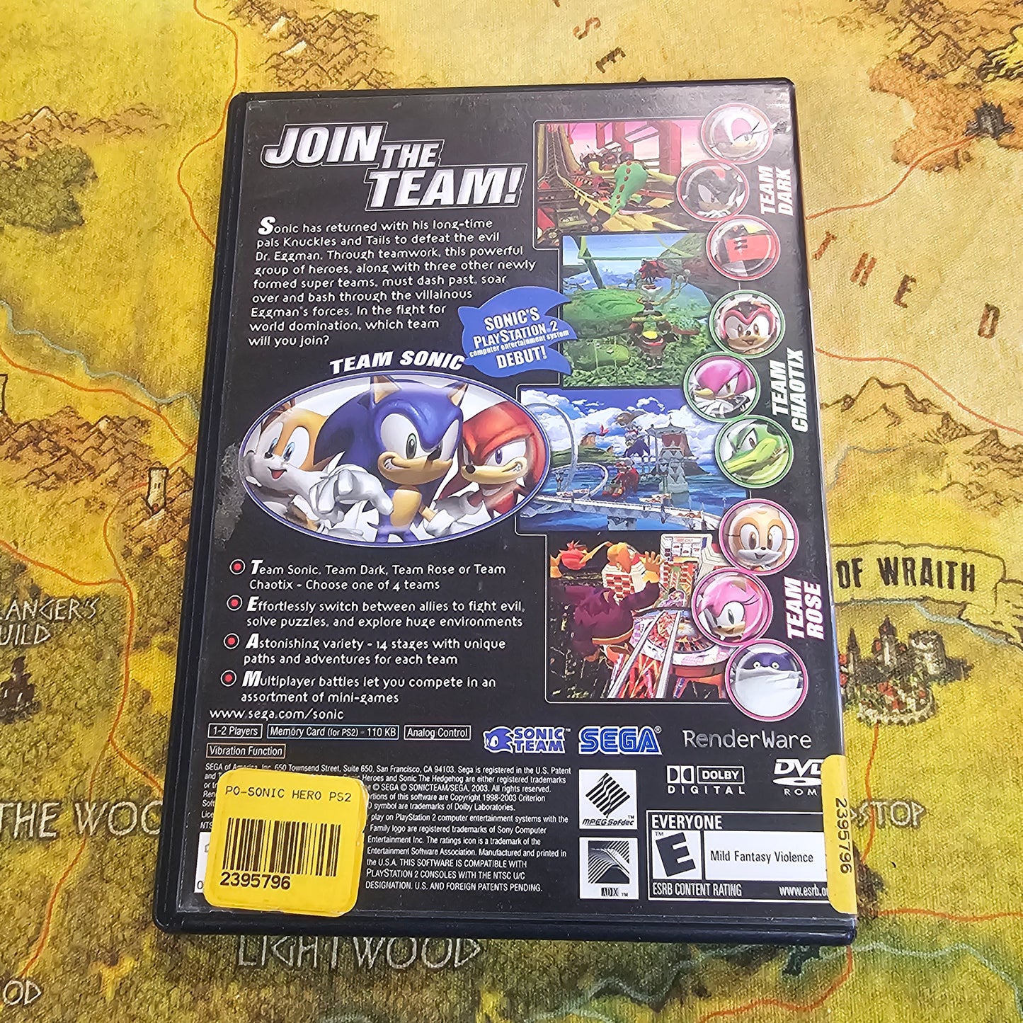 019: Sonic Heroes - PS2