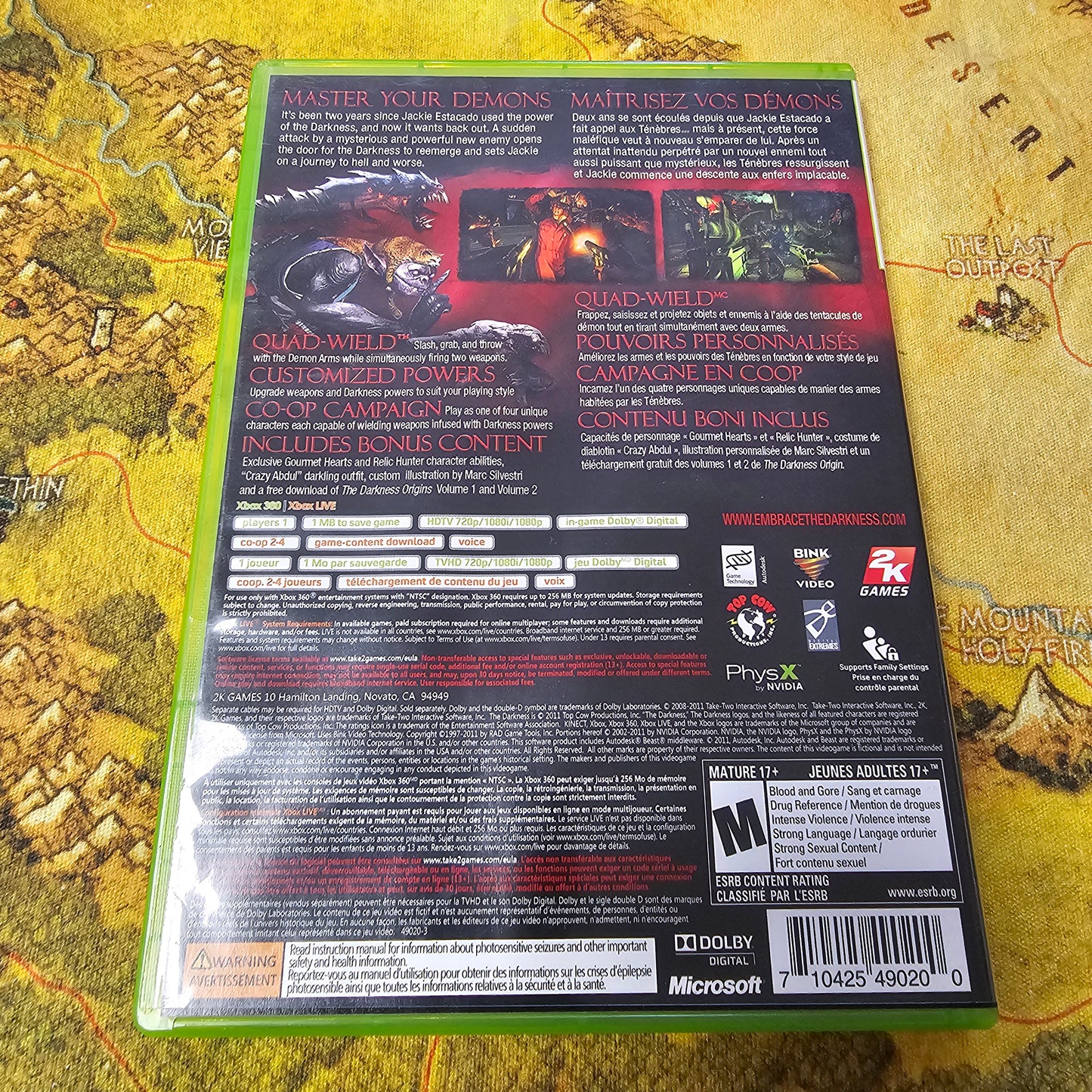 207: The Darkness II - XBox 360