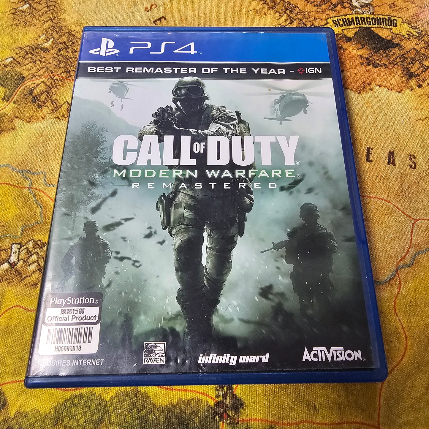 103: Call of Duty: Modern Warfare Remastered (Region 3 Import) - PS4