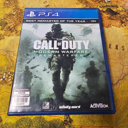 103: Call of Duty: Modern Warfare Remastered (Region 3 Import) - PS4