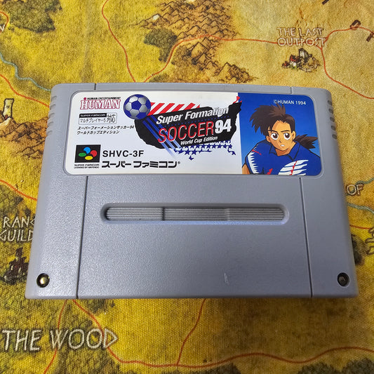 084: Super Formation Soccer 94: World Cup Edition (Japan Import) - Super Famicom