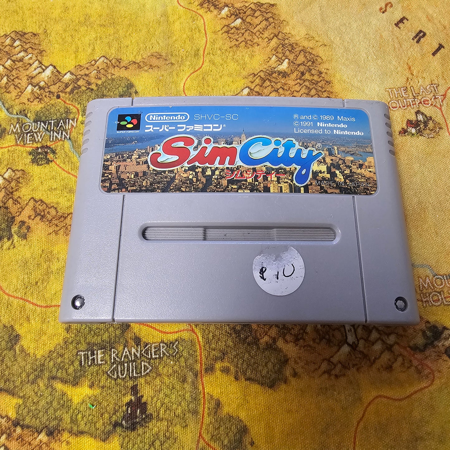 082: Sim City (Japan Import) - Super Famicom