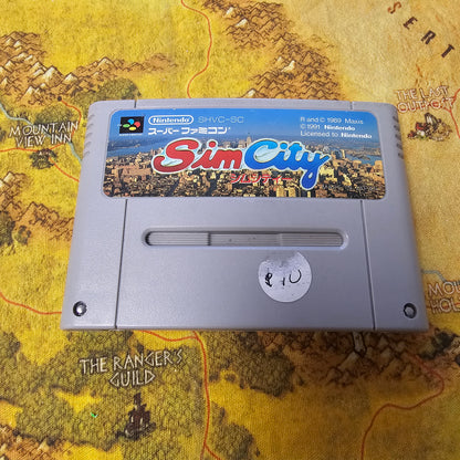 082: Sim City (Japan Import) - Super Famicom