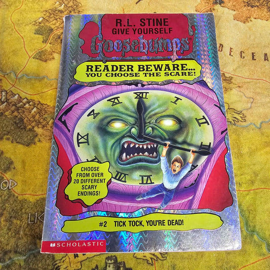 250: Goosebumps Tick Tock, You're Dead! (Book)