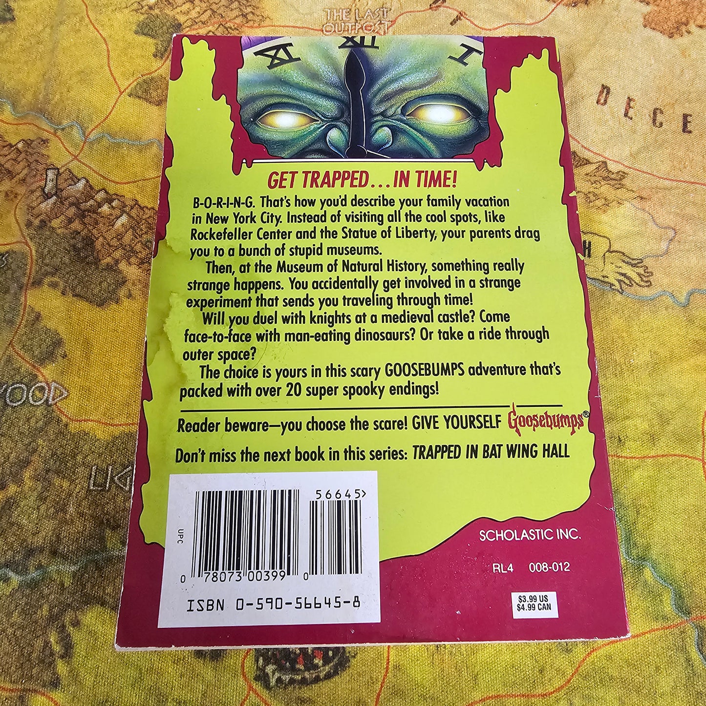 250: Goosebumps Tick Tock, You're Dead! (Book)