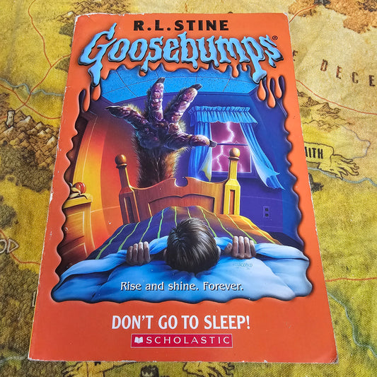 259: Goosebumps Don't Go To Sleep! (Book)