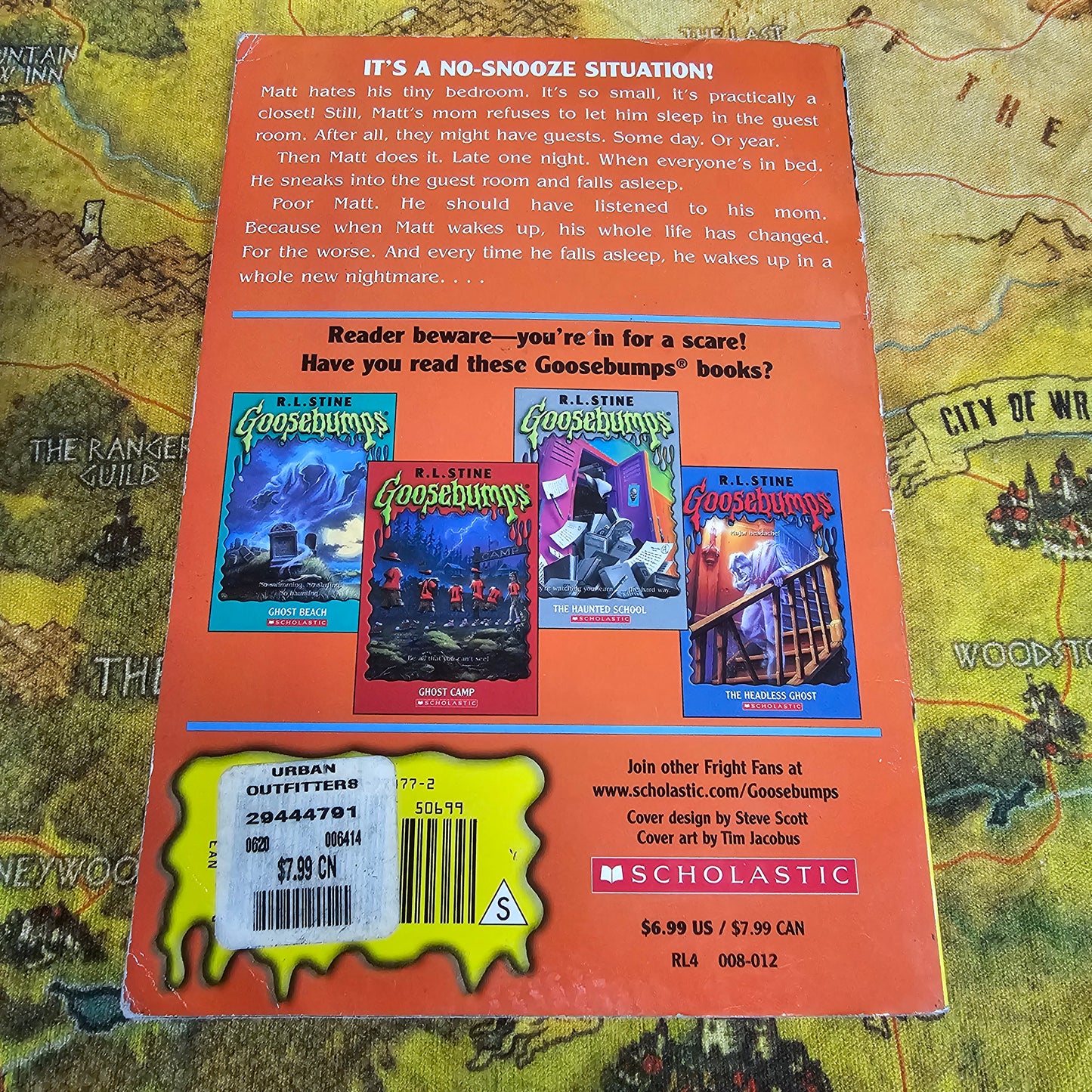 259: Goosebumps Don't Go To Sleep! (Book)