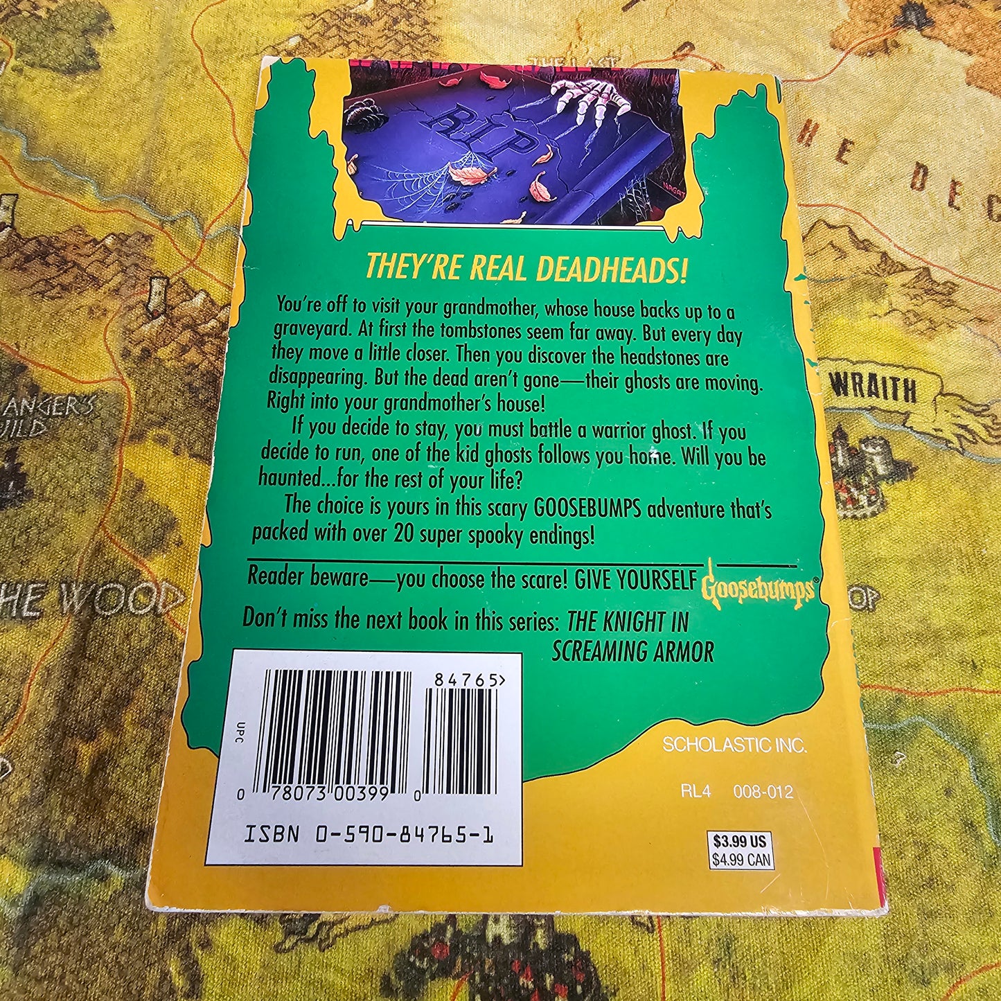 258: Goosebumps The Curse of the Creeping Coffin (Book)