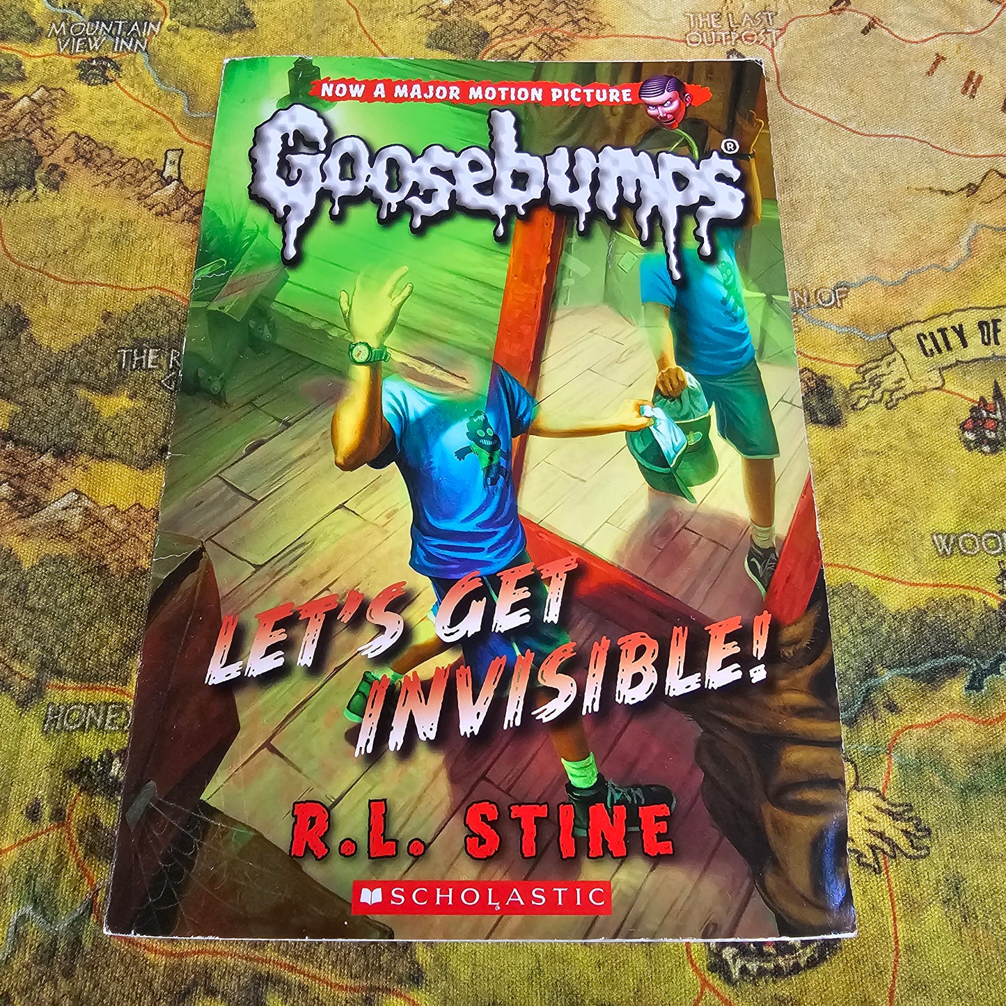 255: Goosebumps Let's Get Invisible! (Book)