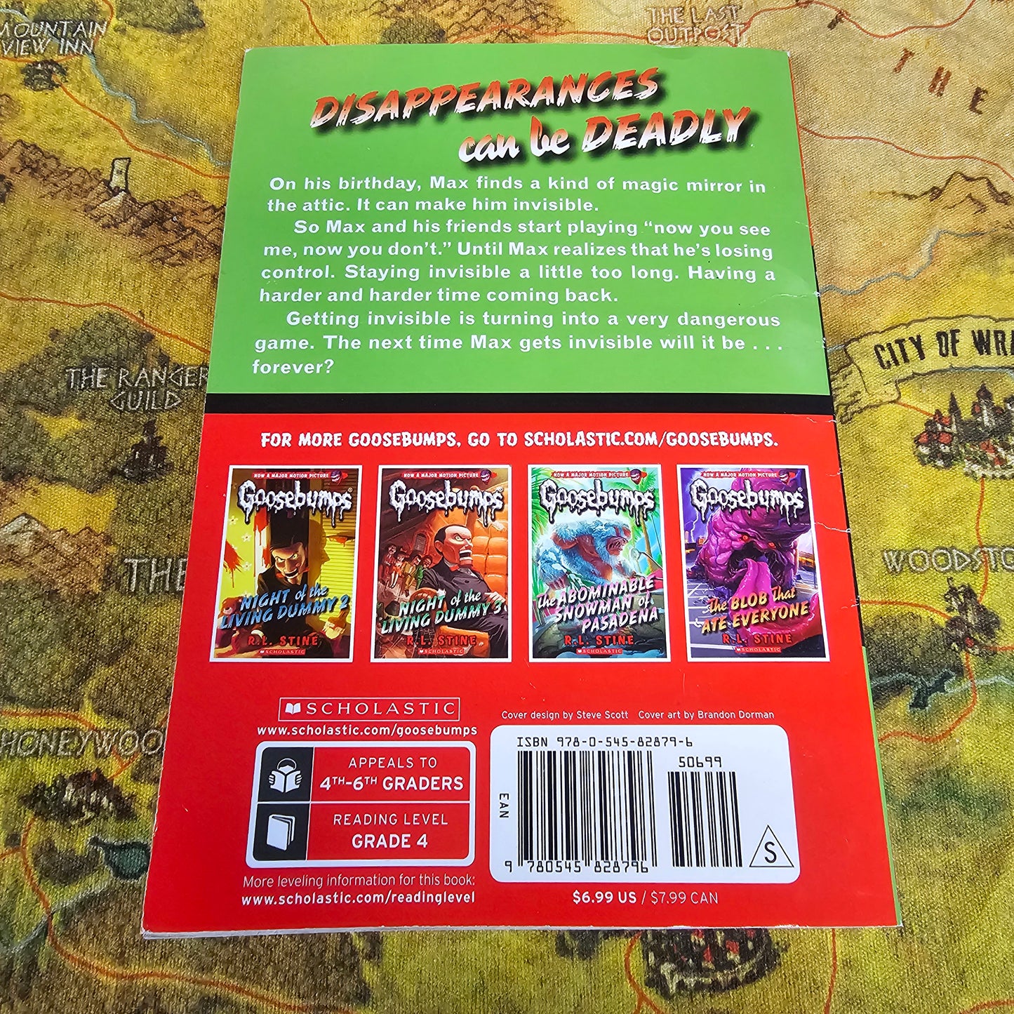 255: Goosebumps Let's Get Invisible! (Book)