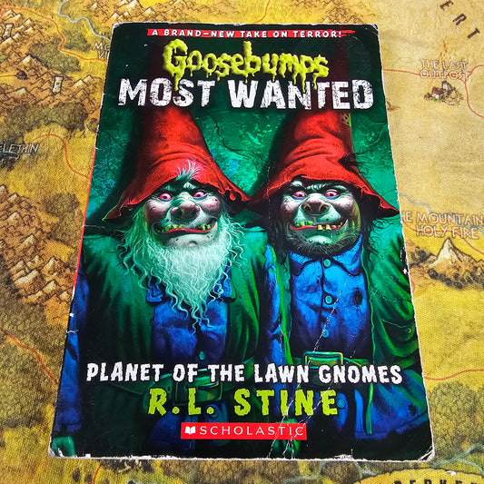 253: Goosebumps Planet of the Lawn Gnomes (Book)