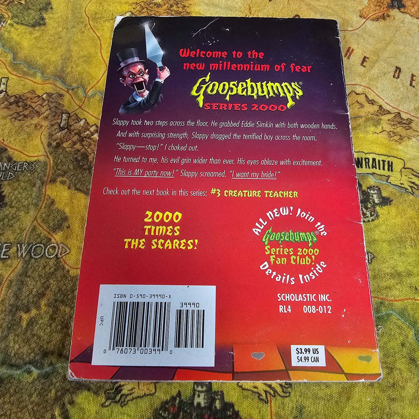 252: Goosebumps Bride of the Living Dummy (Book)