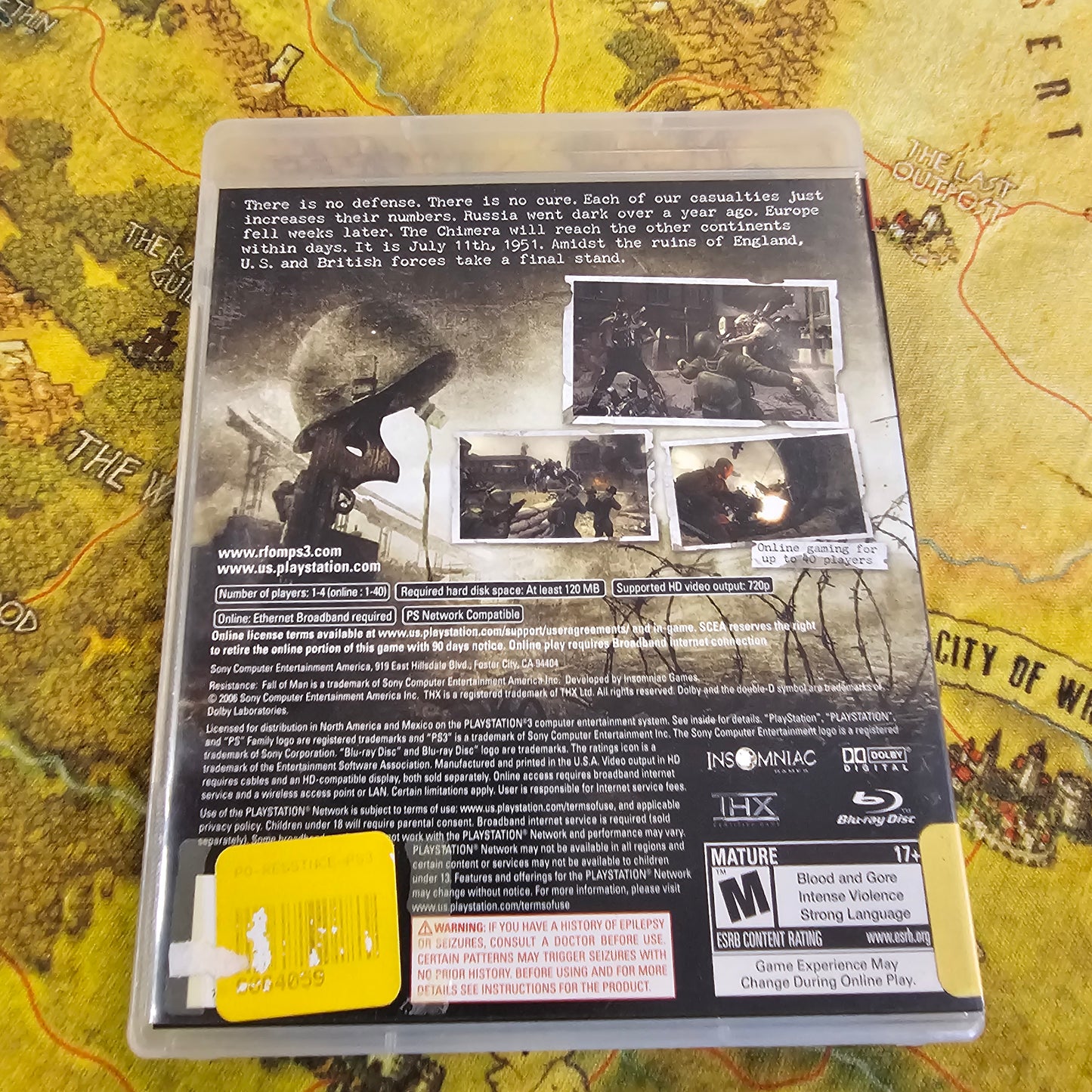 034: Resistance: Fall of Man - PS3