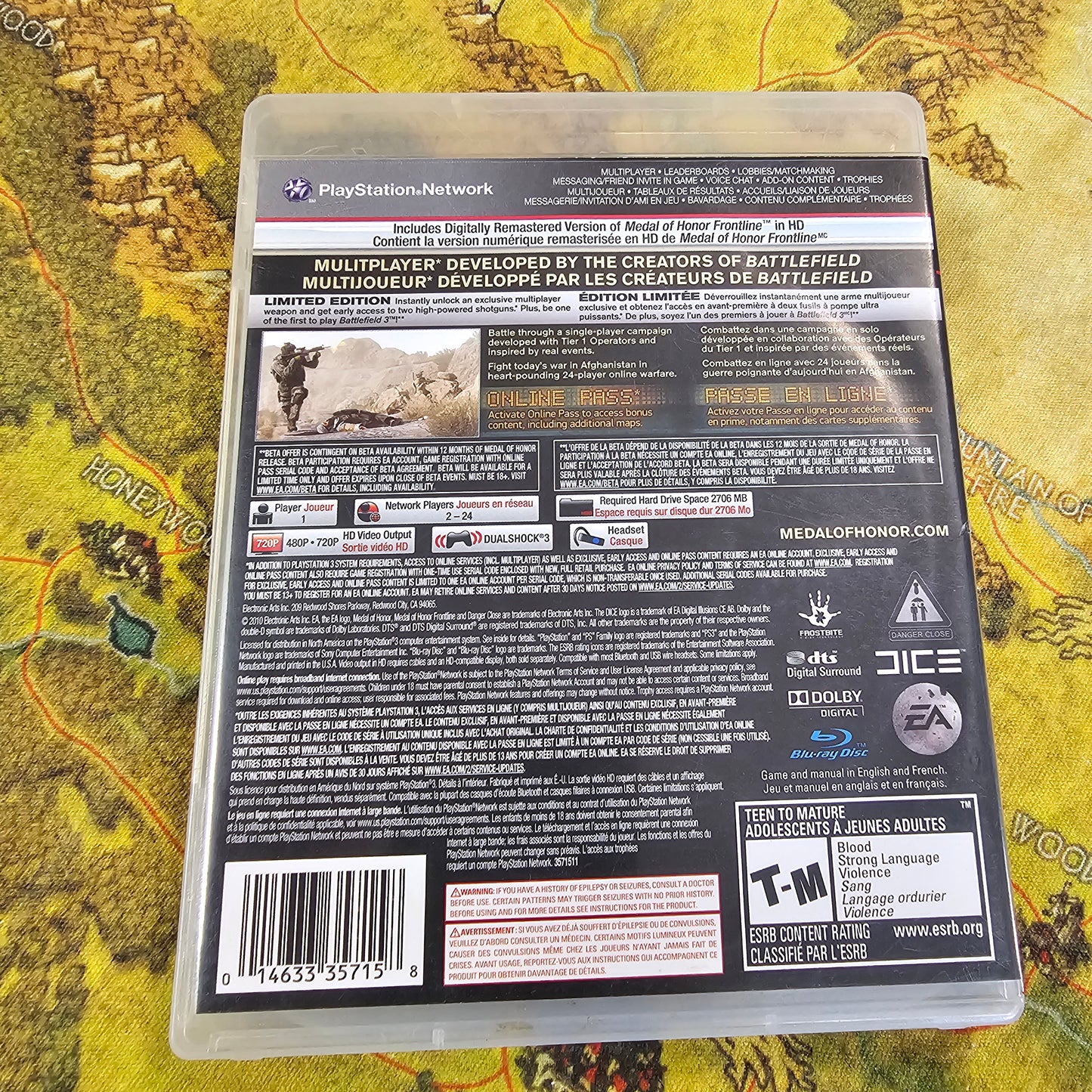 038: Medal of Honor - PS3