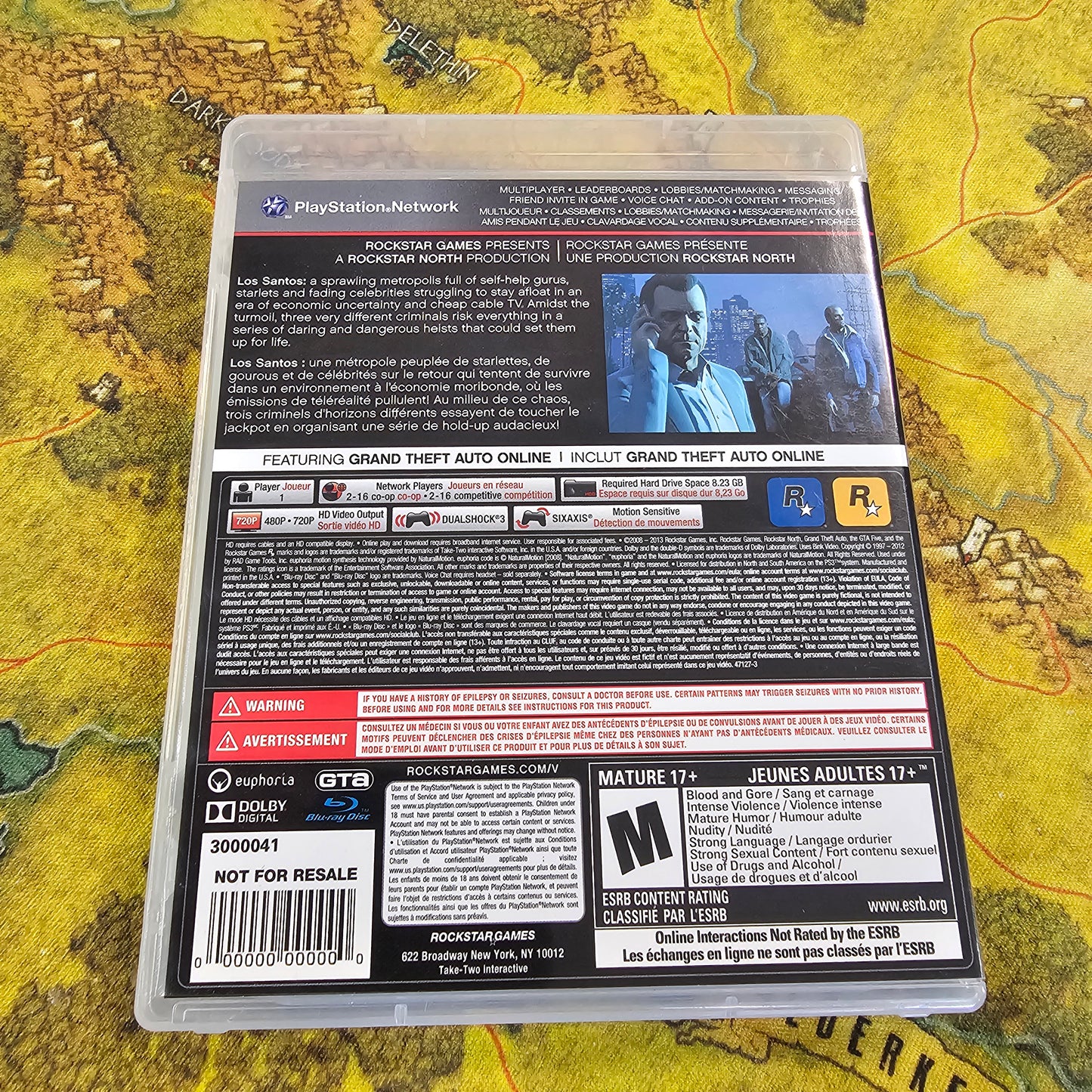 054: Grand Theft Auto V - PS3