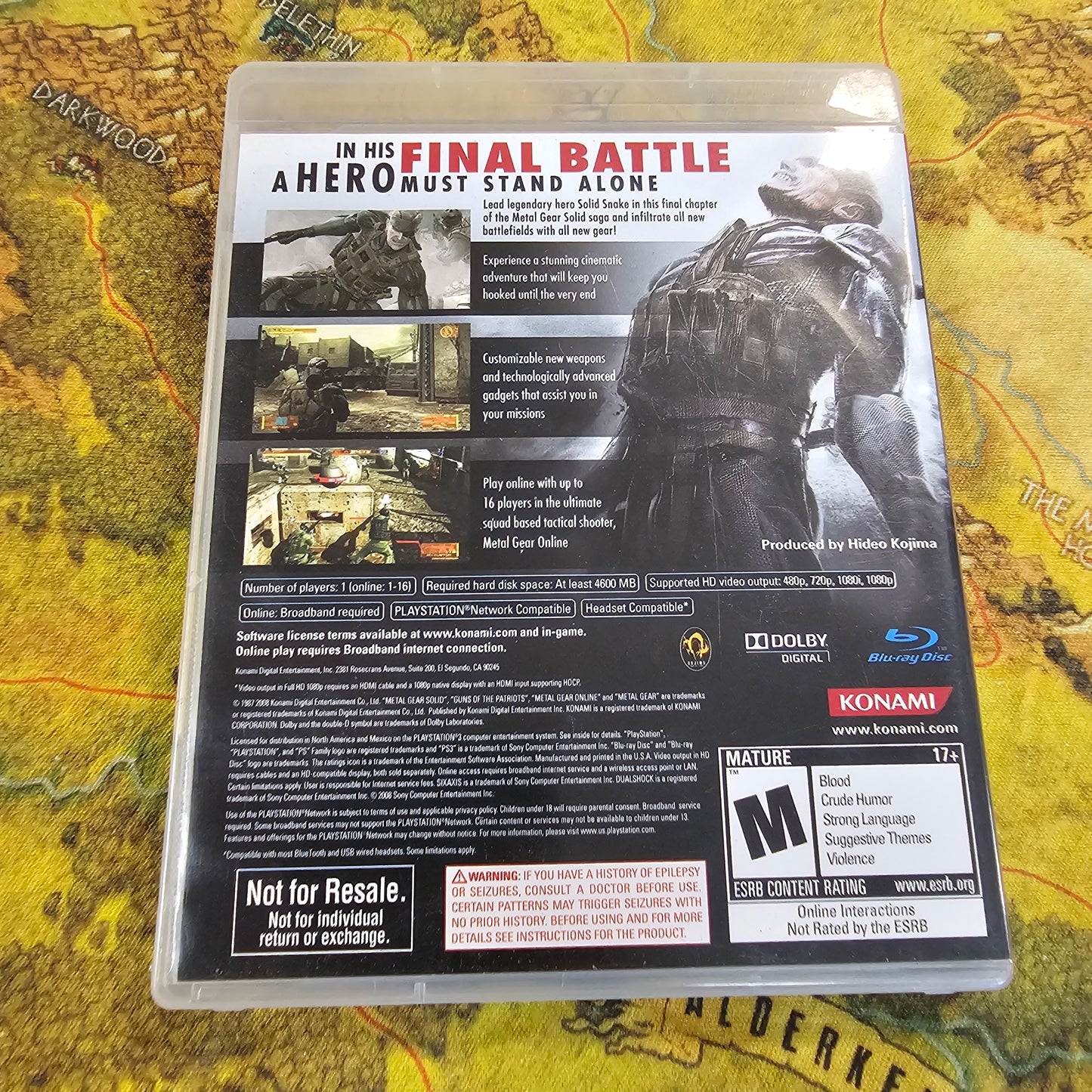 065: Metal Gear Solid 4: Guns of the Patriots - PS3