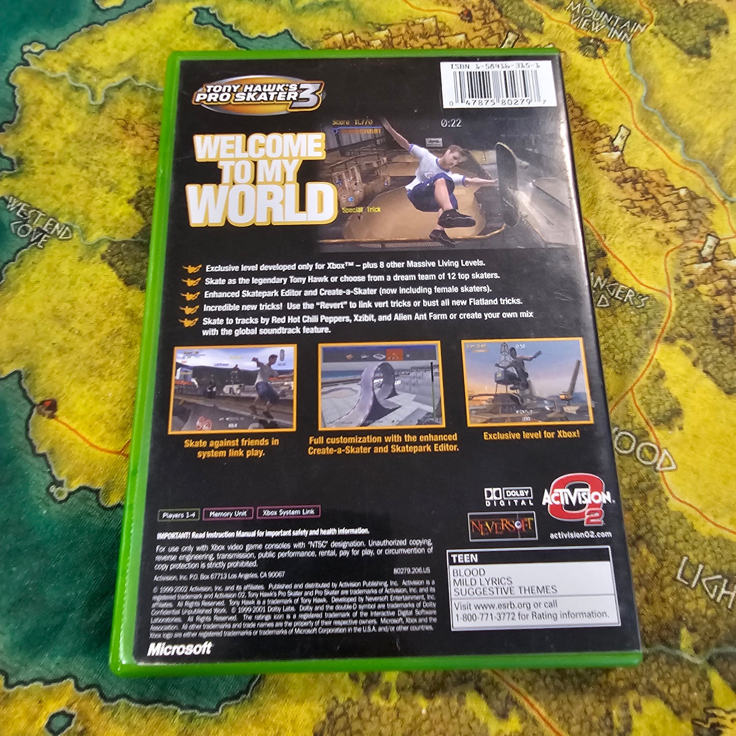 075: Tony Hawk's Pro Skater 3 - XBox