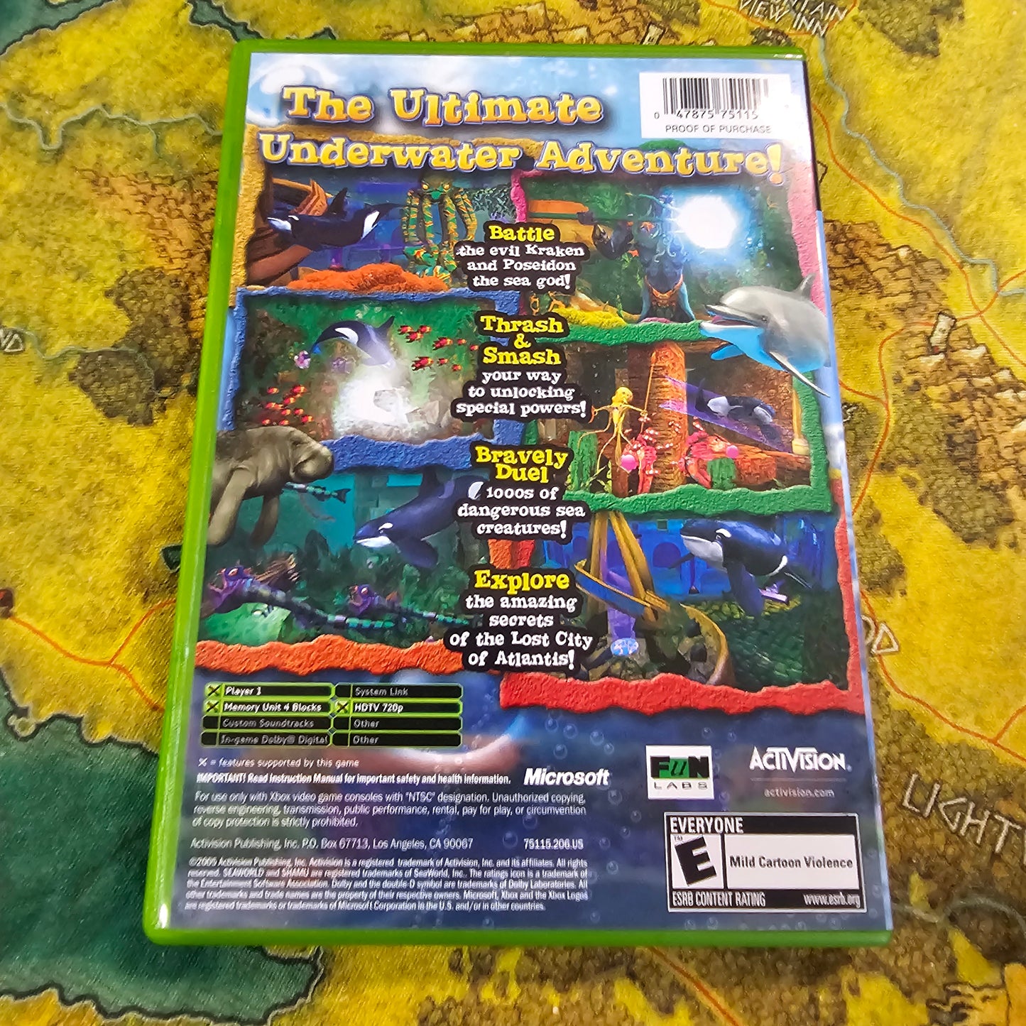 070: Shamu's Deep Sea Adventures - XBox