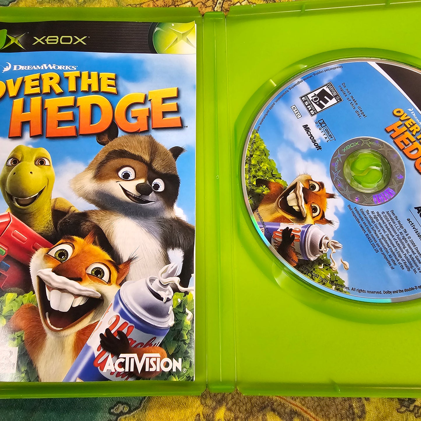 078: Over The Hedge - XBox