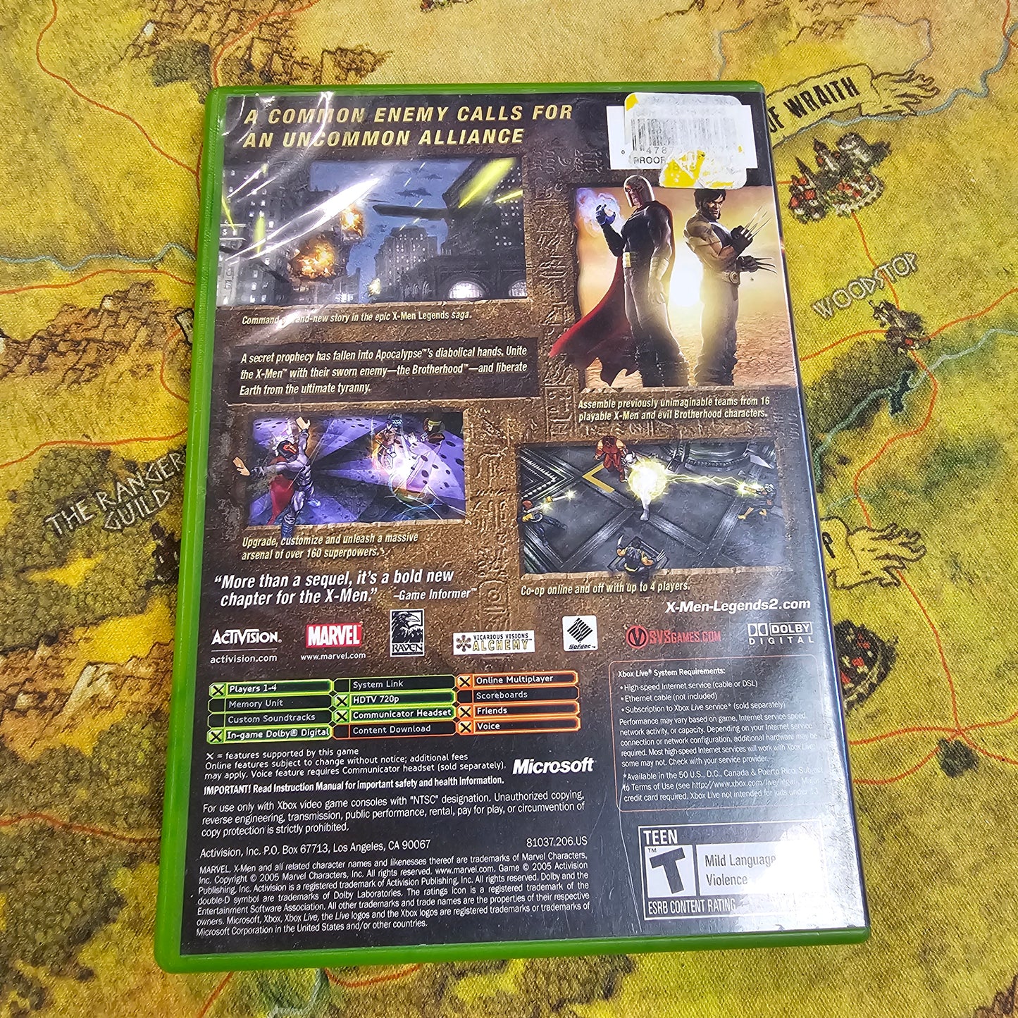 088: X-Men Legends II - XBox
