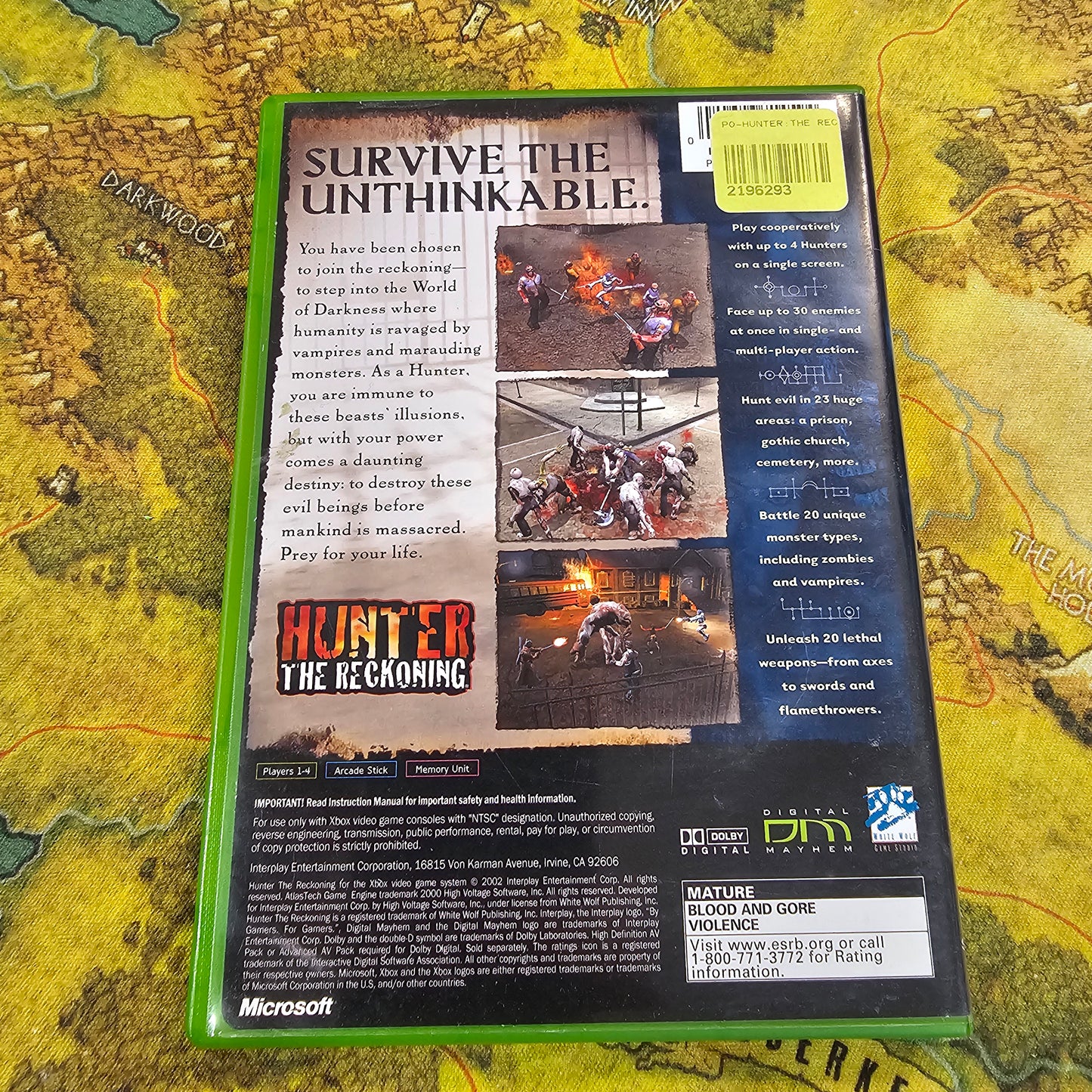069: Hunter: The Reckoning - XBox