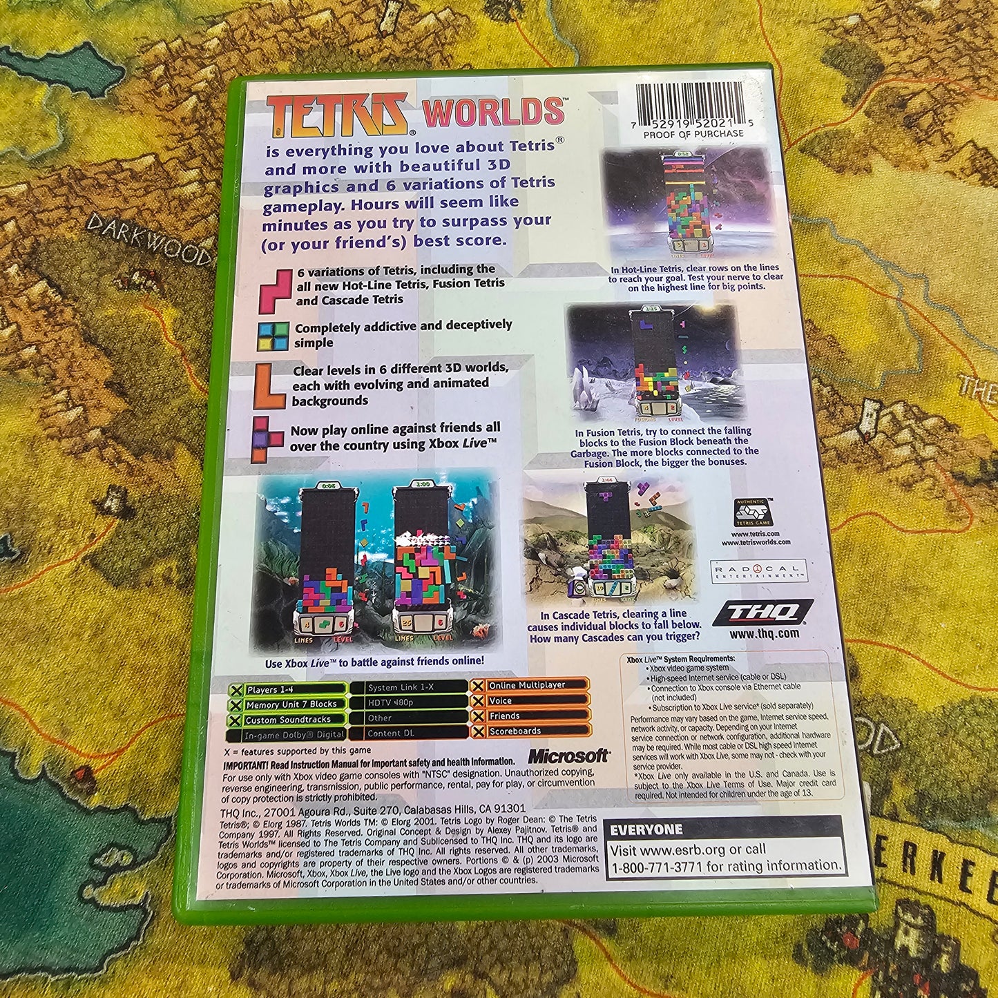 098: Tetris Worlds - XBox