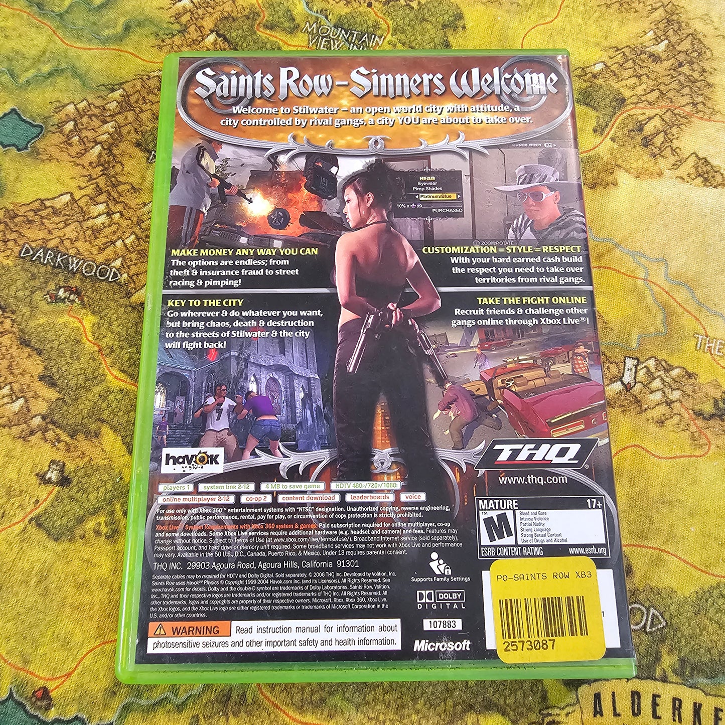103: Saints Row - XBox 360