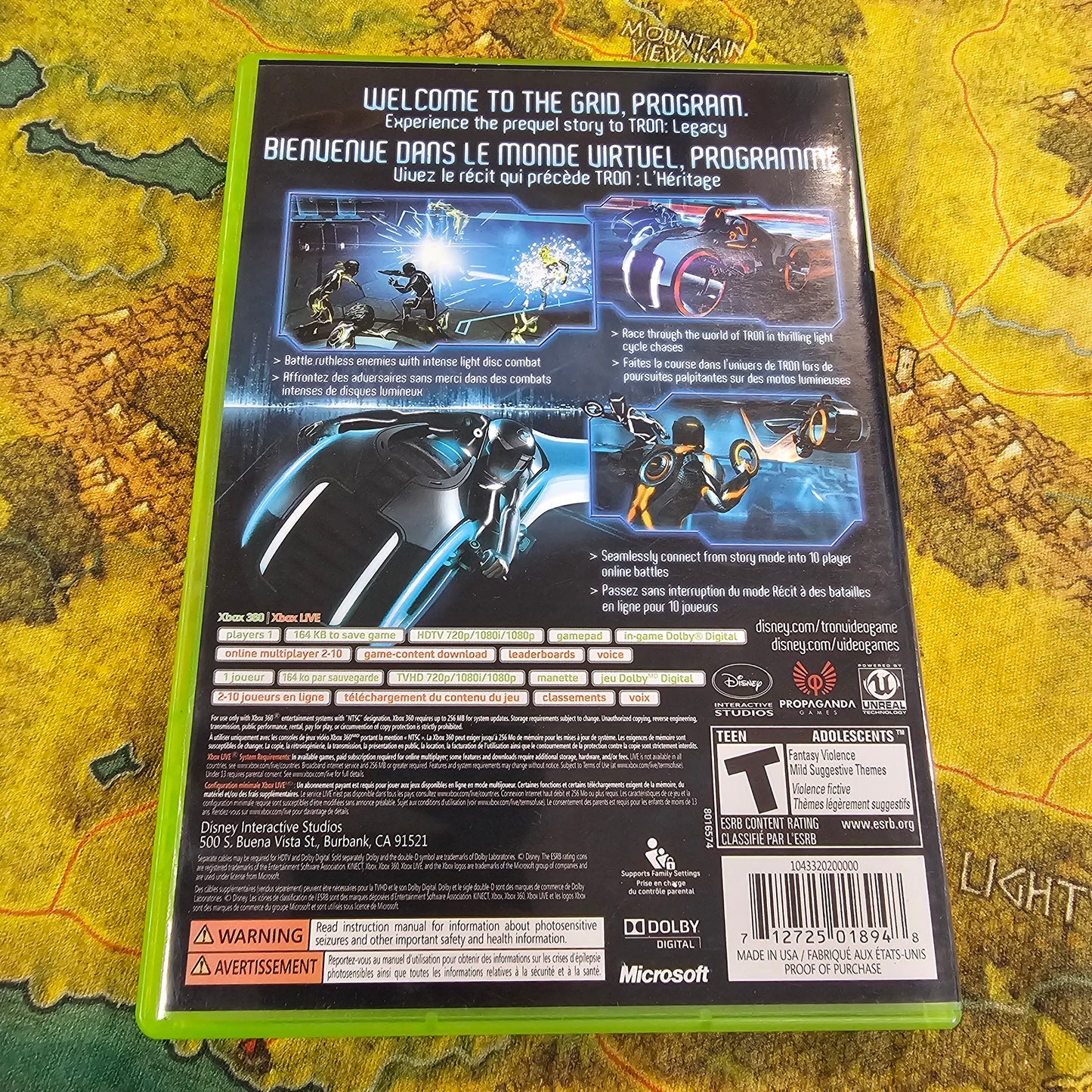 110: Tron: Evolution - XBox 360