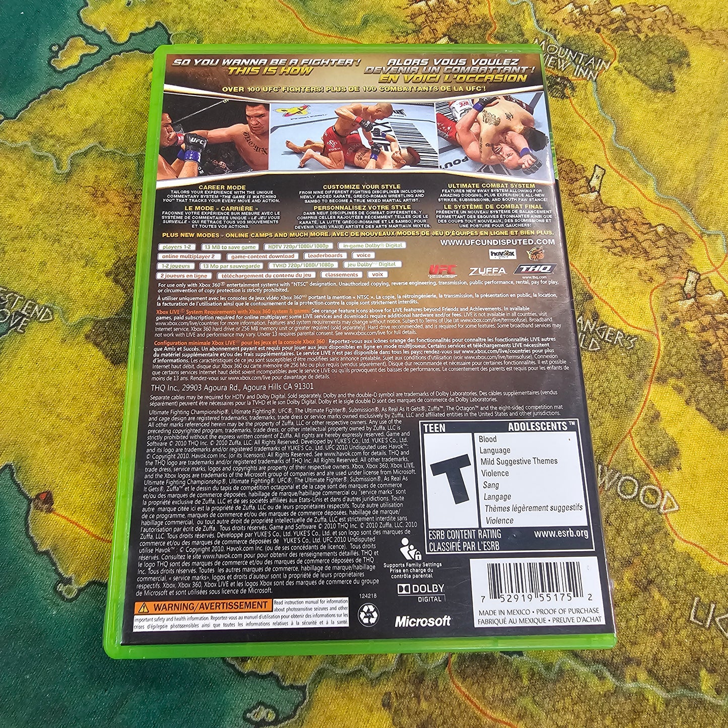 111: UFC Undisputed 2010 - XBox 360