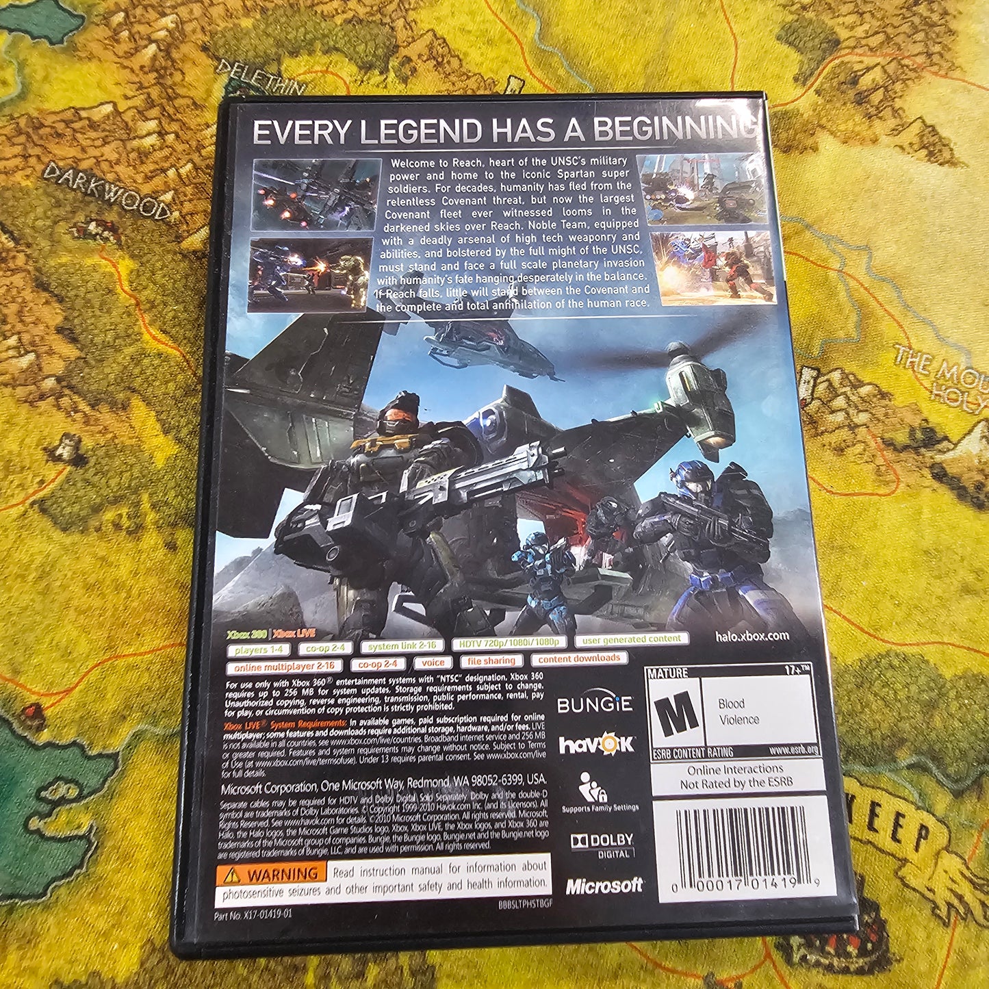 125: Halo Reach - XBox 360