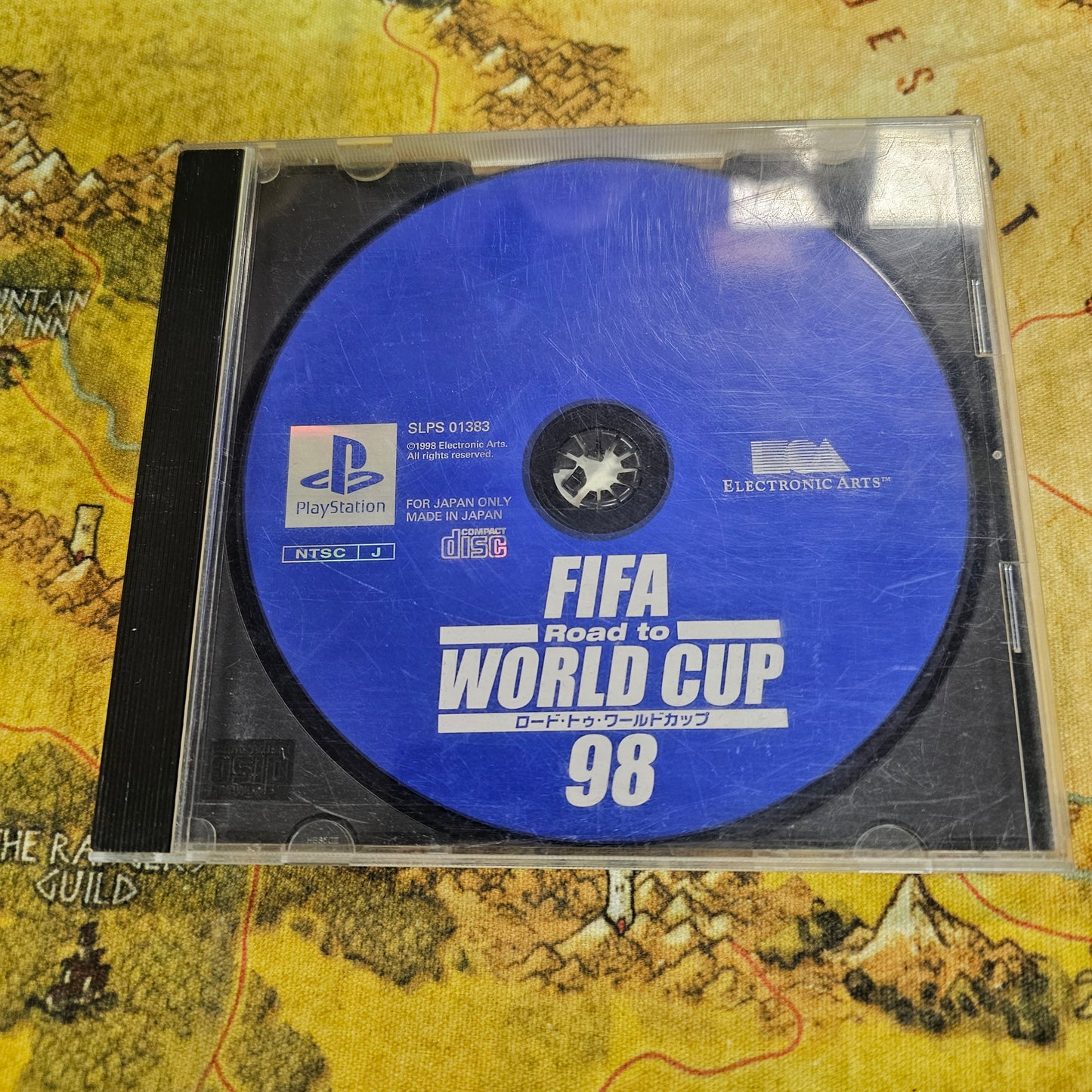 132: FIFA Road to World Cup 98 (Japan Import) - PlayStation