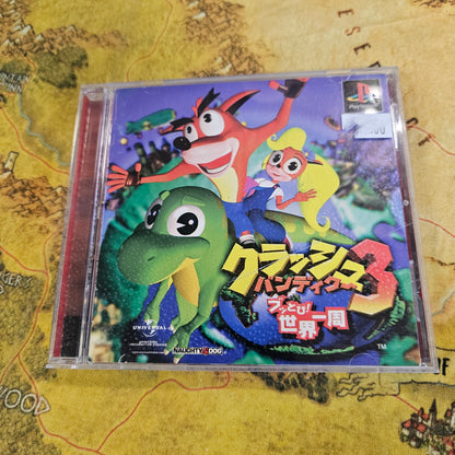 137: Crash Bandicoot 3: Warped (Japan Import) - PlayStation