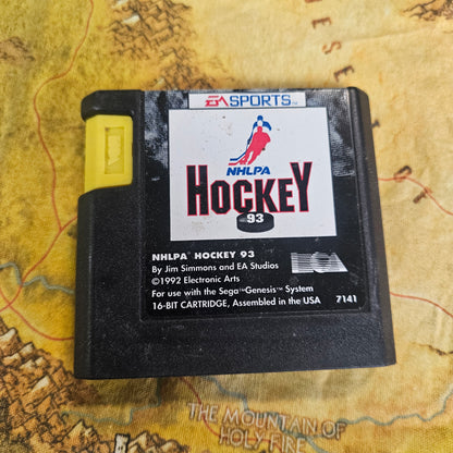 154: NHLPA Hockey 93 - Sega Genesis