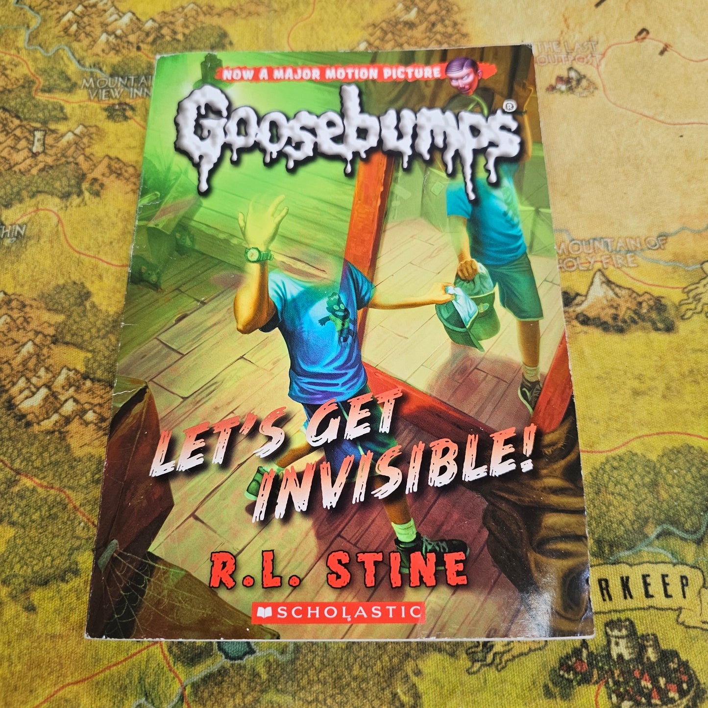 206: Goosebumps Let's Get Invisible (Book)