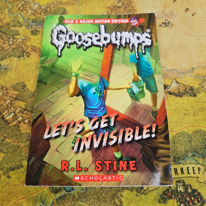 206: Goosebumps Let's Get Invisible (Book)