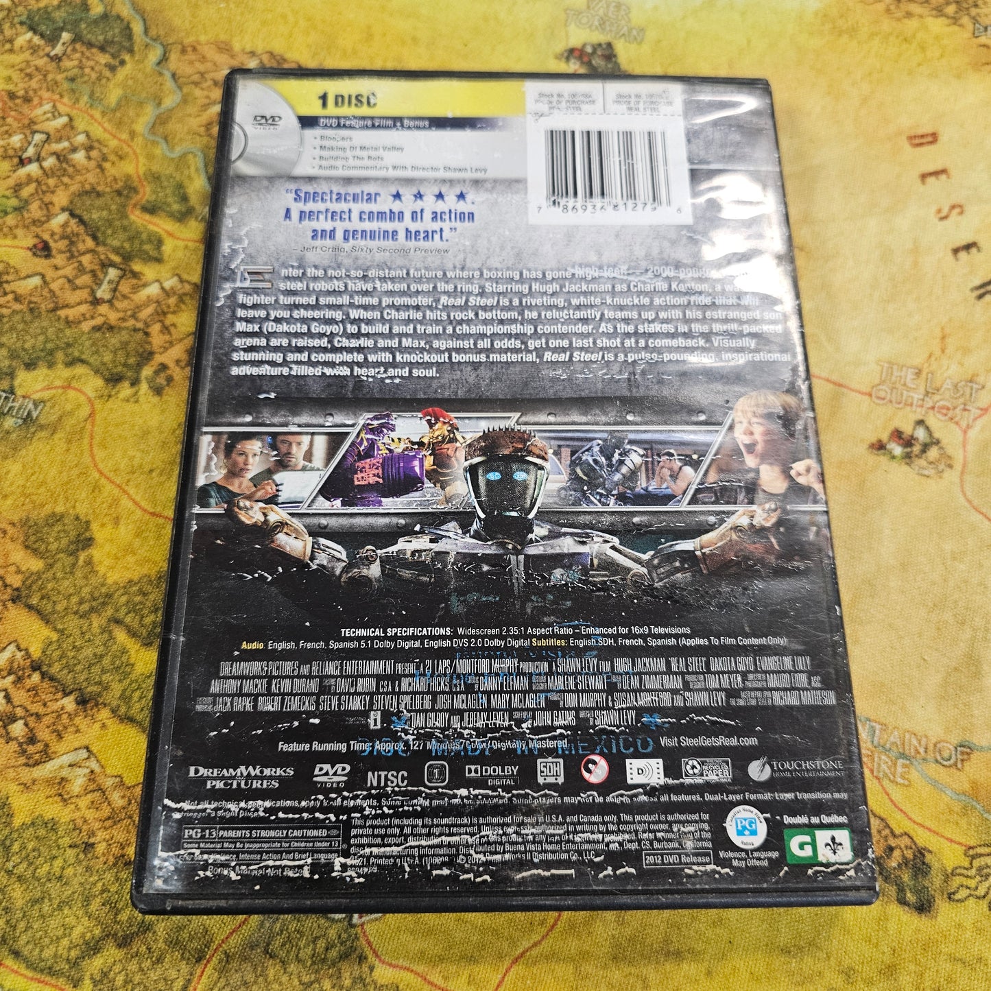 162: Real Steel (DVD)