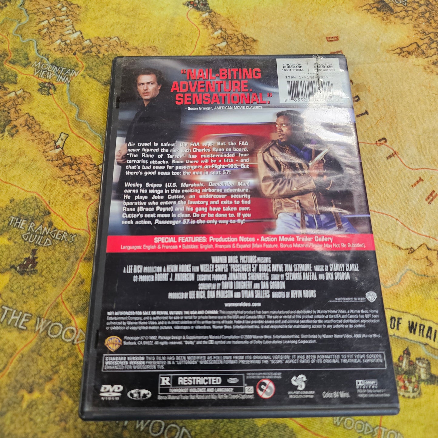 164: Passenger 57 (DVD)