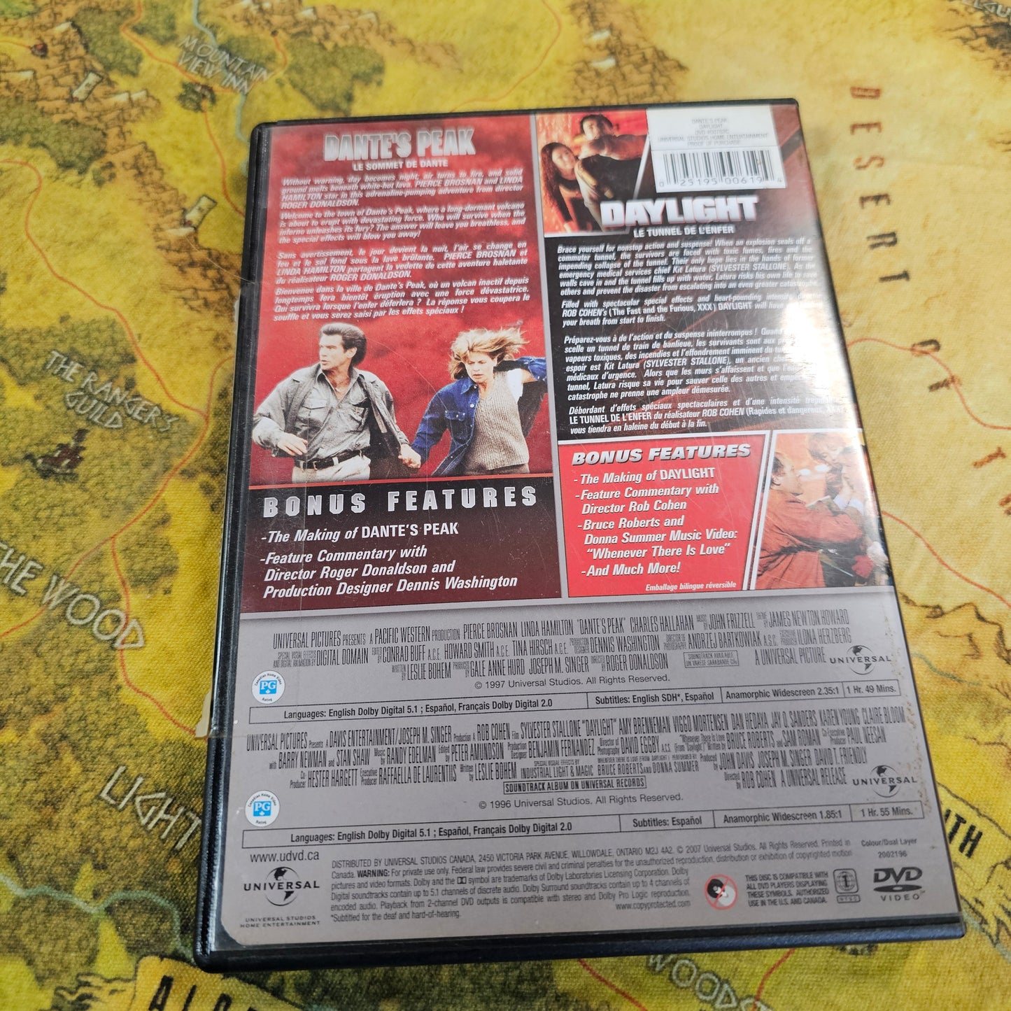 165: Dante's Peak / Daylight (DVD)