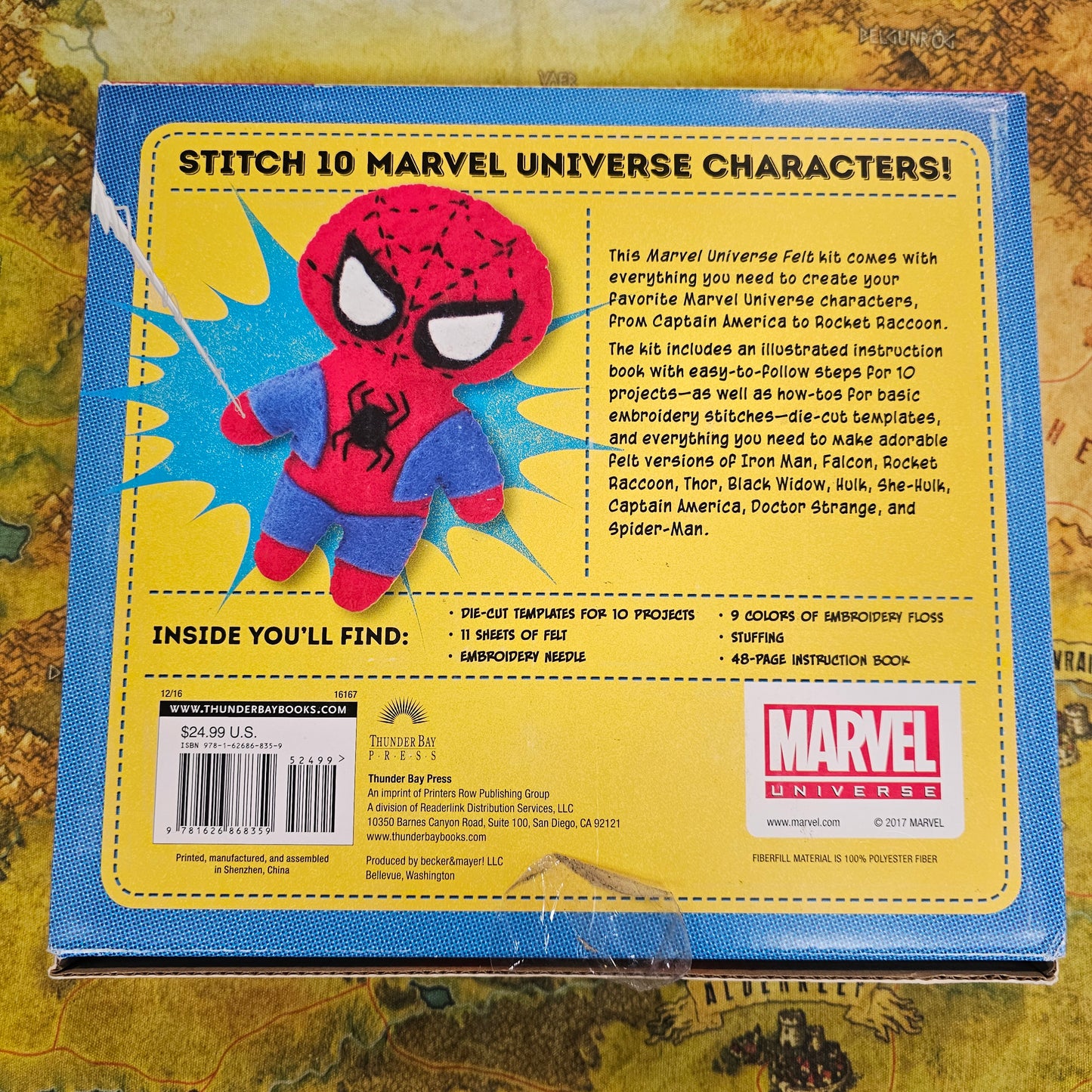 219: Marvel Felt Craft Kit