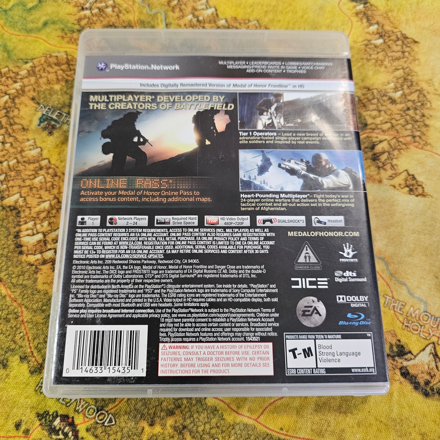 072: Medal of Honor - PS3
