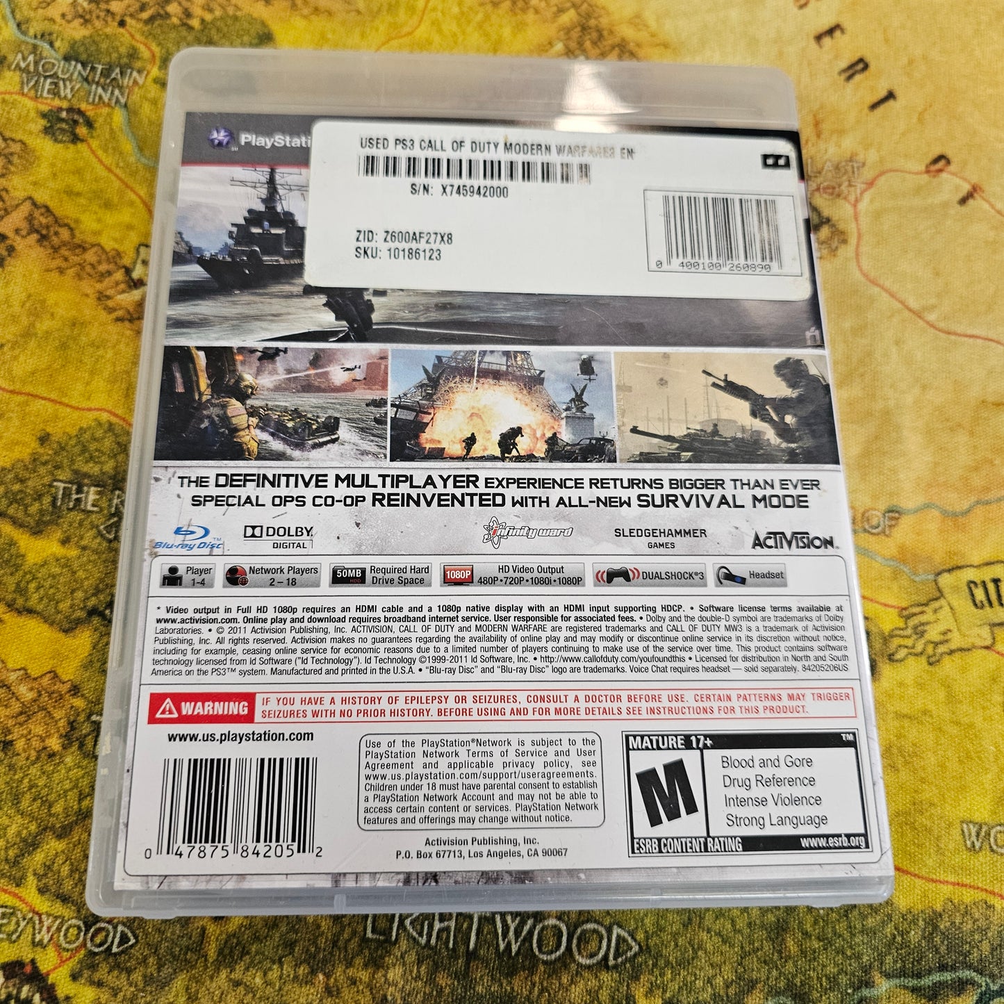 067: Call of Duty: MW3 - PS3