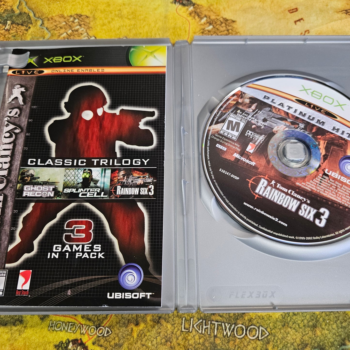 062: Tom Clancy's Classic Trilogy - XBox