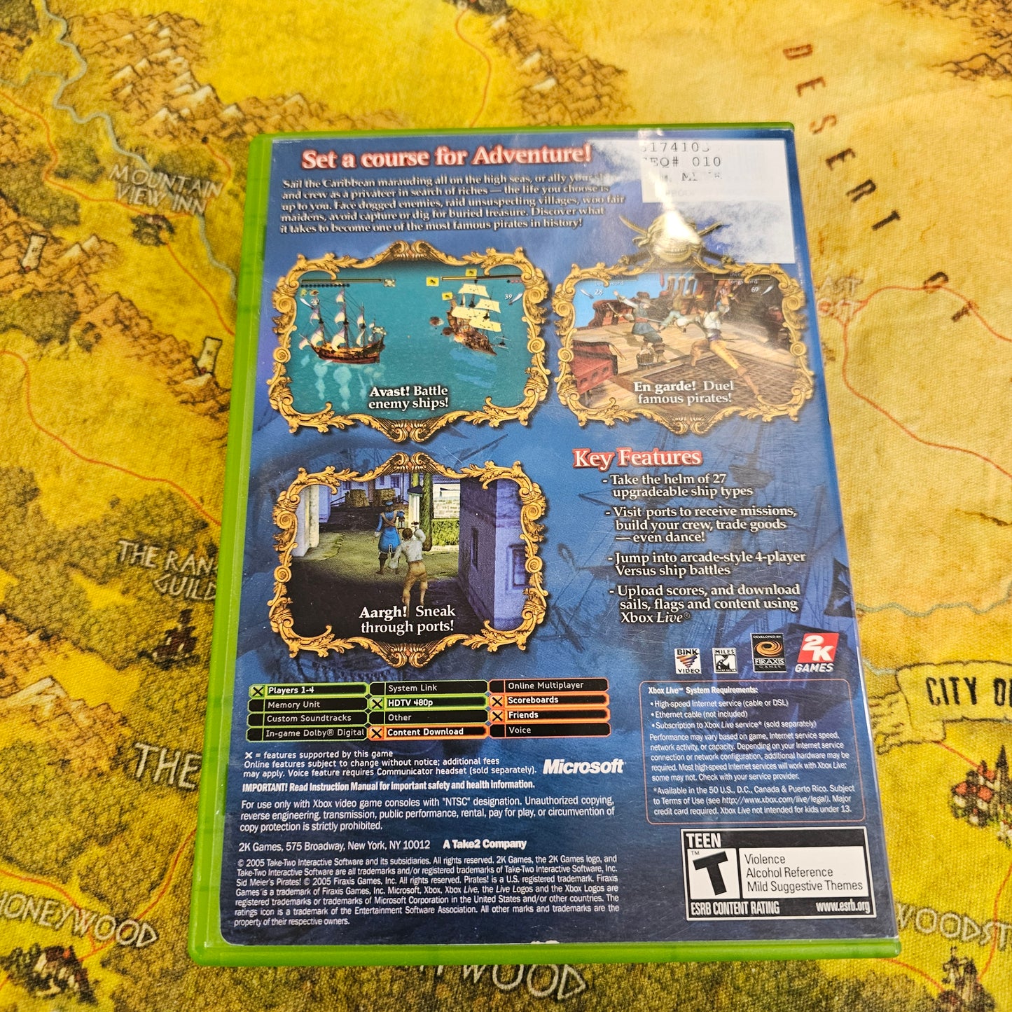 057: Sid Meier's Pirates! - XBox
