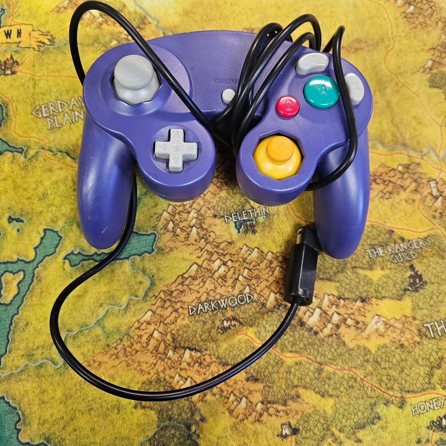 123: Purple GameCube Controller