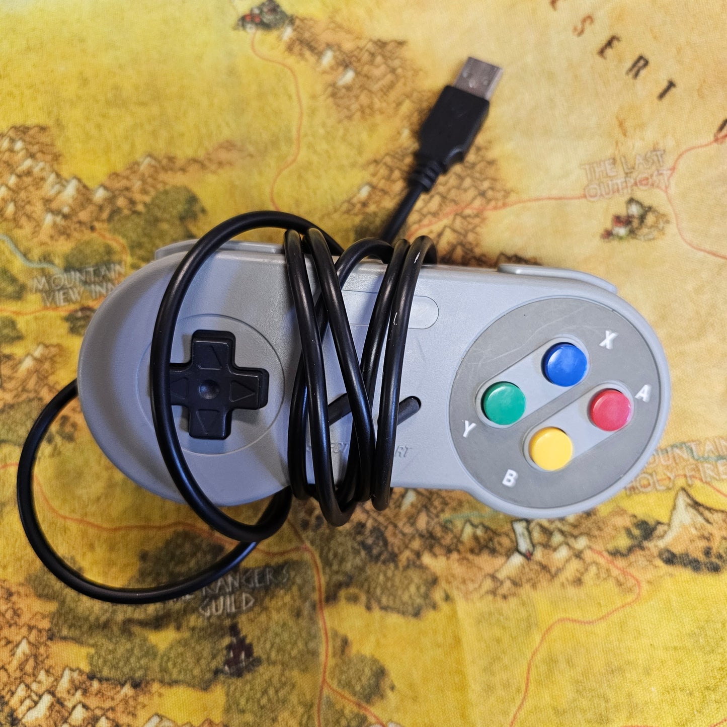 122: Super Famicom Style USB Controller